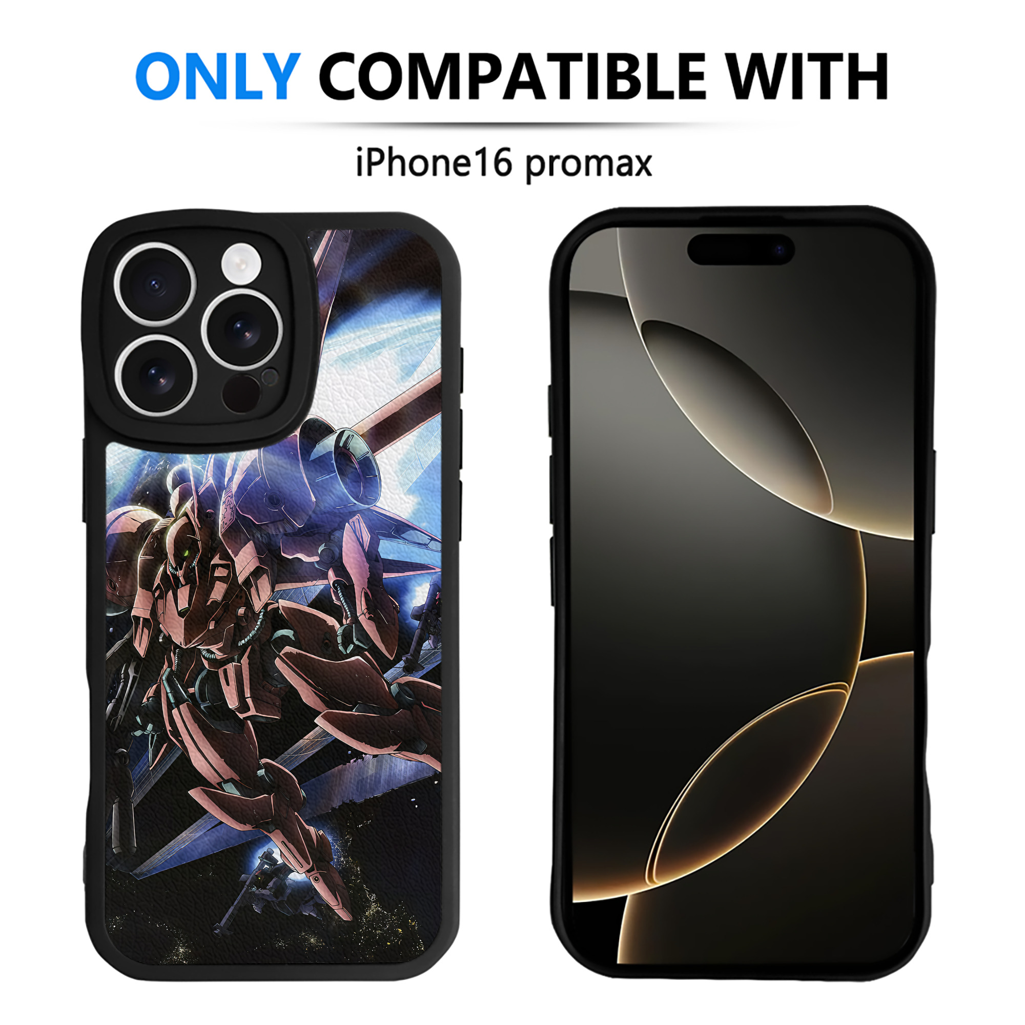 （画像用） 機動戦士ガンダム Mobile Suit Gundam 【iPhone 16シリーズ対応】シリコンスマホケース（レザー調） 材質：シリコン